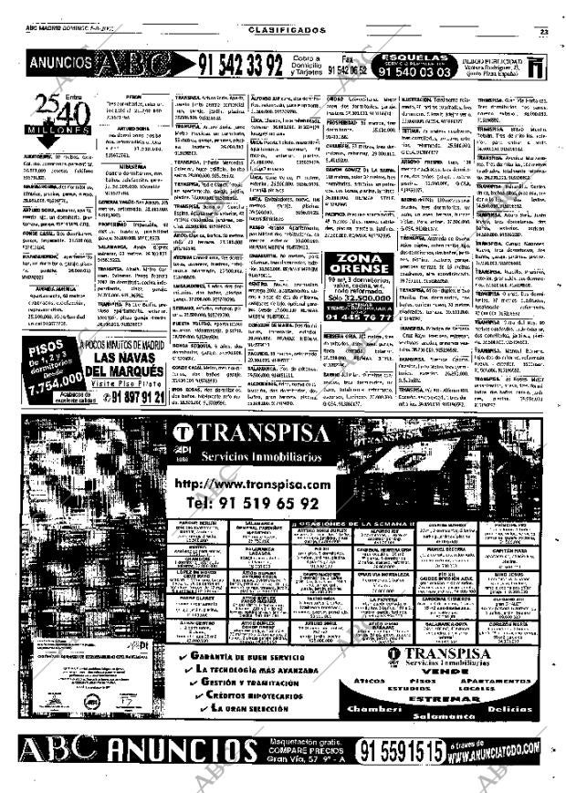 ABC MADRID 05-08-2001 página 103