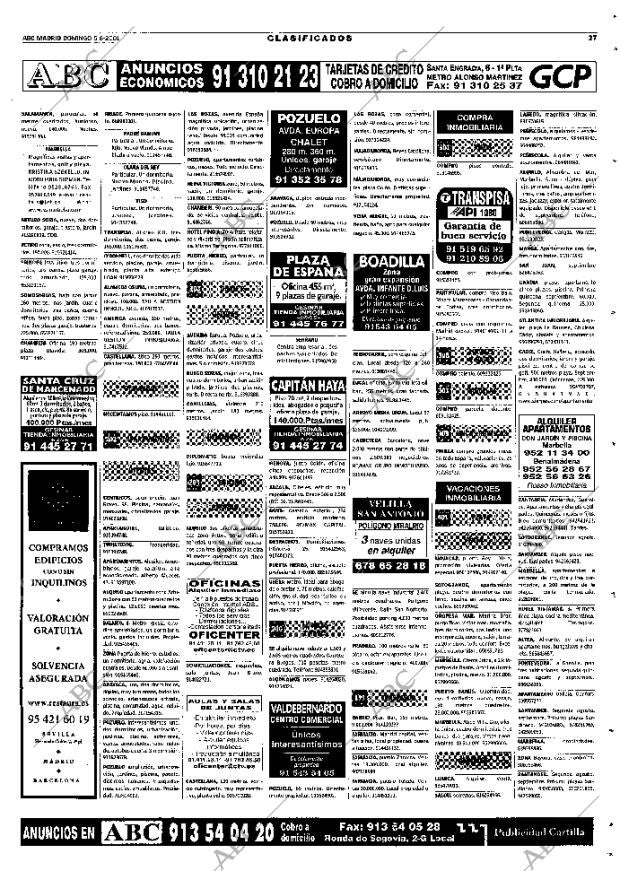 ABC MADRID 05-08-2001 página 107