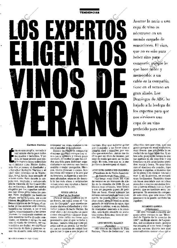 ABC MADRID 05-08-2001 página 132