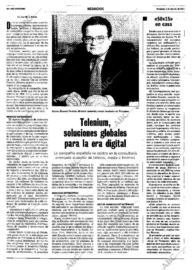 ABC MADRID 05-08-2001 página 150