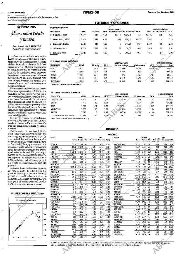 ABC MADRID 05-08-2001 página 162