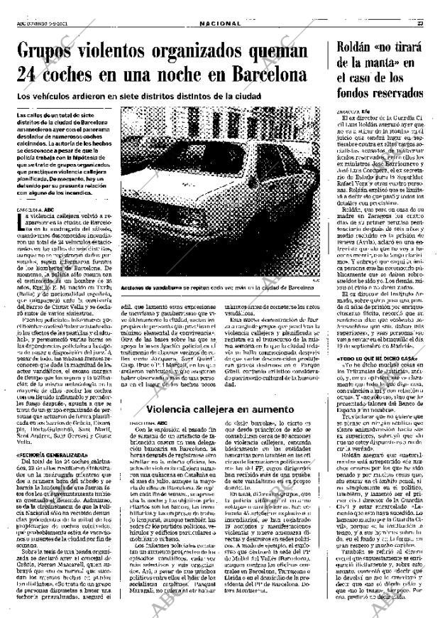 ABC MADRID 05-08-2001 página 23