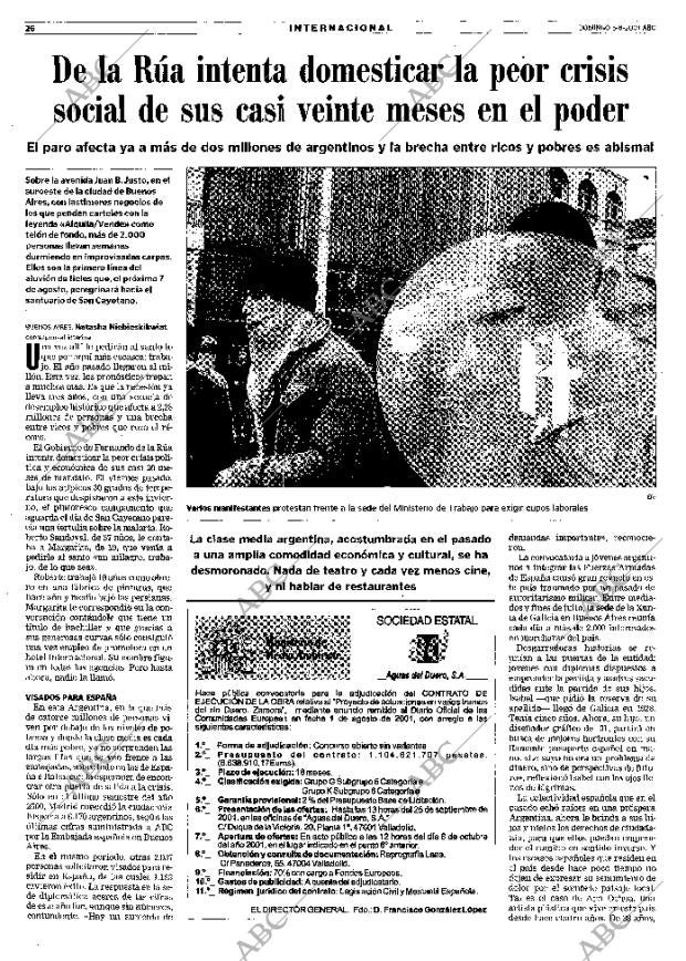 ABC MADRID 05-08-2001 página 26