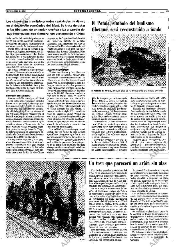 ABC MADRID 05-08-2001 página 31