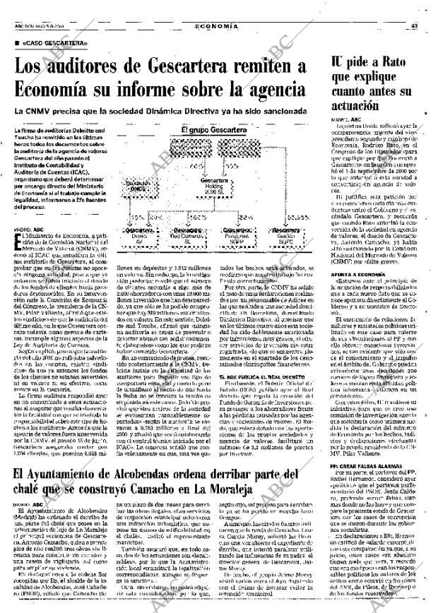ABC MADRID 05-08-2001 página 43