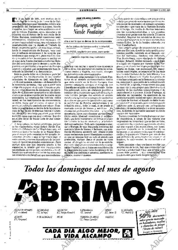 ABC MADRID 05-08-2001 página 46