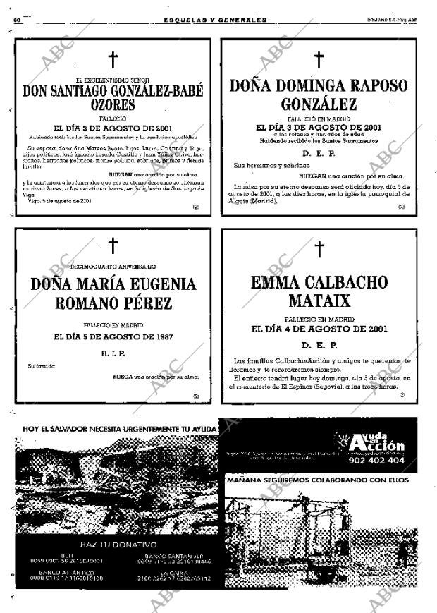 ABC MADRID 05-08-2001 página 60