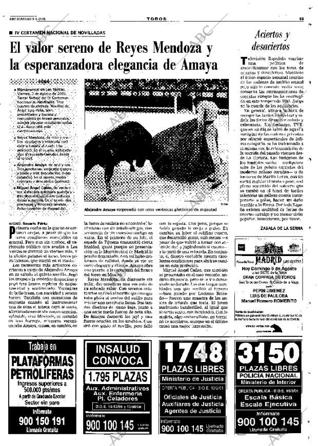 ABC MADRID 05-08-2001 página 63