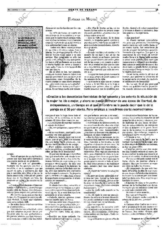 ABC MADRID 05-08-2001 página 69