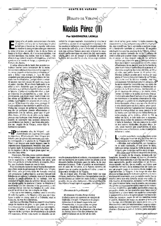 ABC MADRID 05-08-2001 página 73