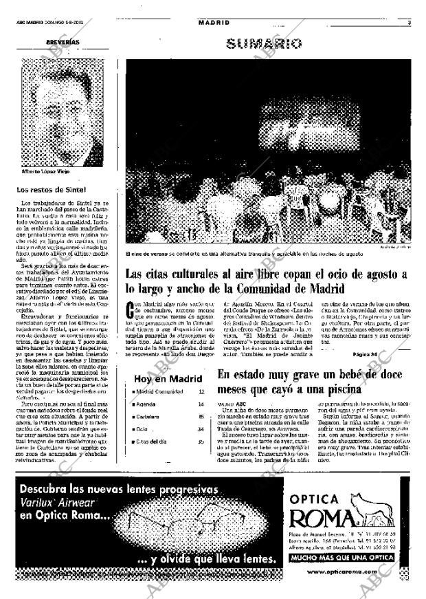 ABC MADRID 05-08-2001 página 83