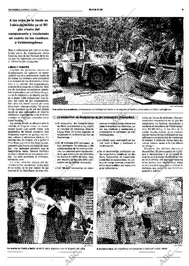 ABC MADRID 05-08-2001 página 85