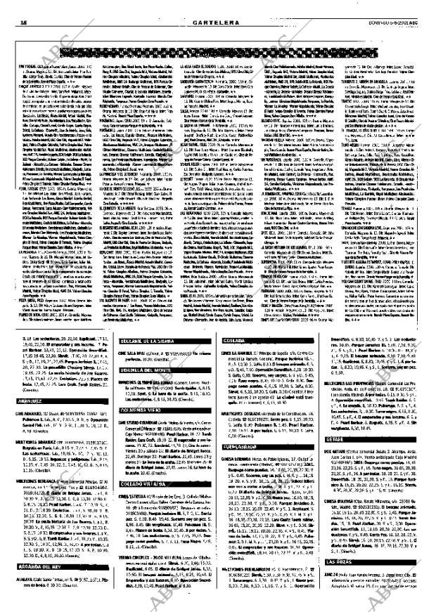 ABC MADRID 05-08-2001 página 98