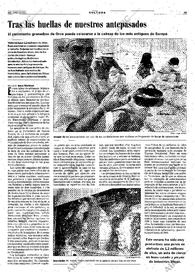 ABC SEVILLA 06-08-2001 página 45