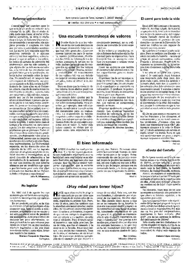 ABC MADRID 07-08-2001 página 10