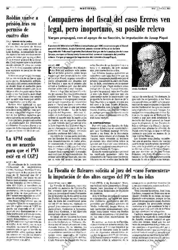 ABC MADRID 07-08-2001 página 20