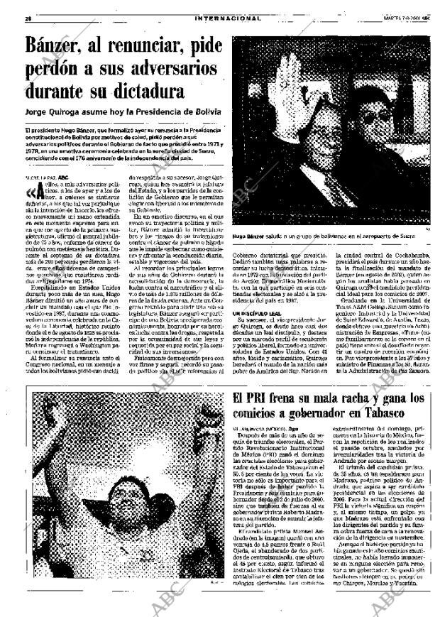 ABC MADRID 07-08-2001 página 28