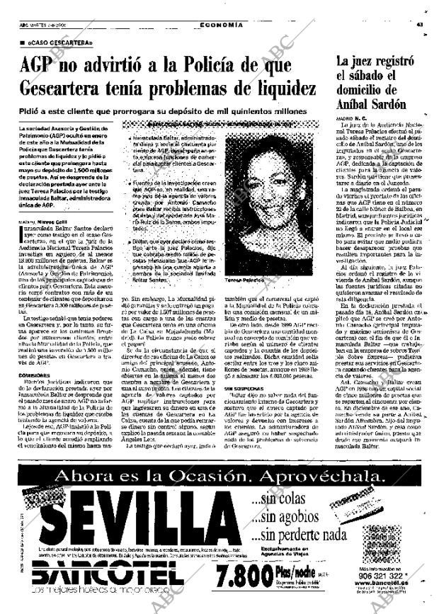 ABC MADRID 07-08-2001 página 43