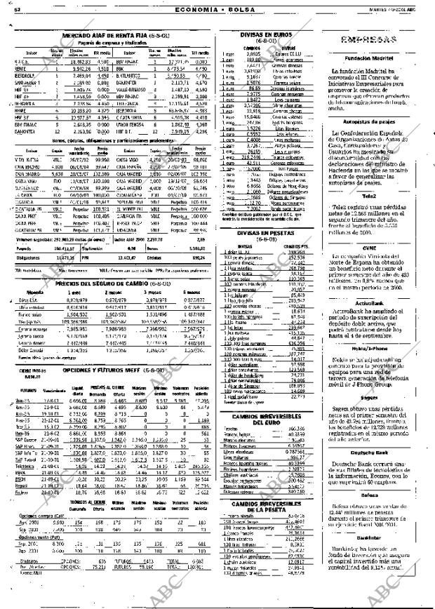 ABC MADRID 07-08-2001 página 52