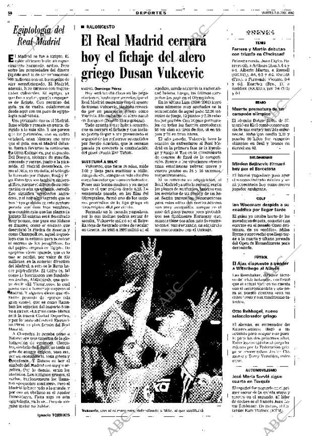 ABC MADRID 07-08-2001 página 58