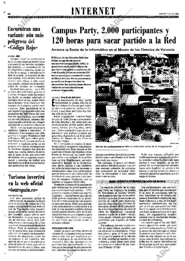 ABC MADRID 07-08-2001 página 68