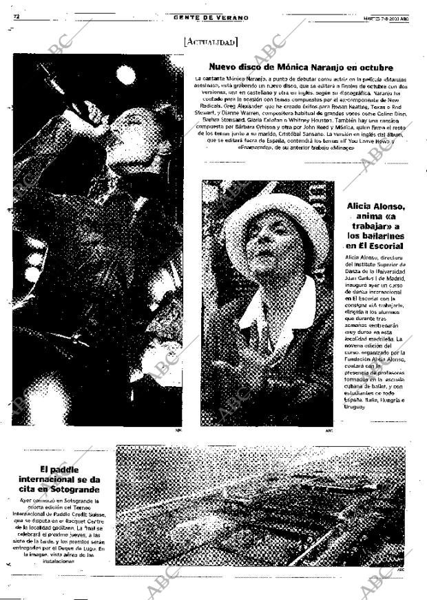 ABC MADRID 07-08-2001 página 72