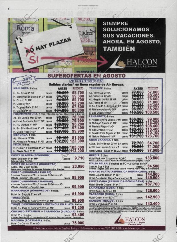 ABC MADRID 07-08-2001 página 8