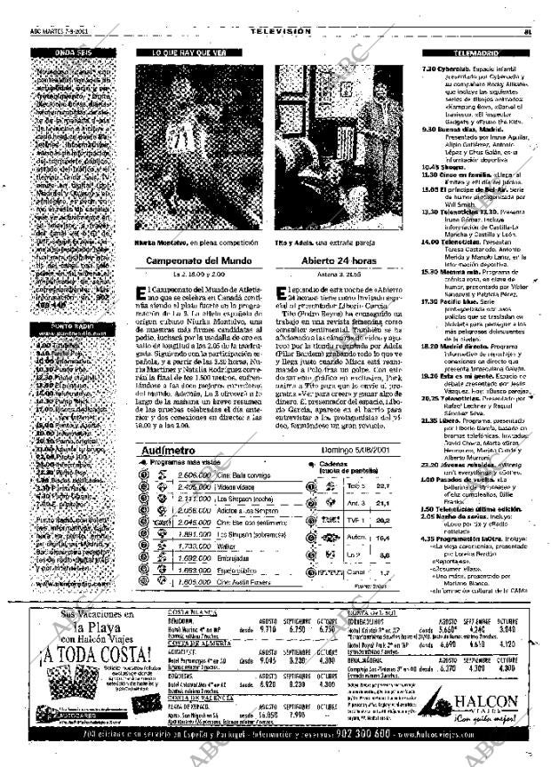 ABC MADRID 07-08-2001 página 81
