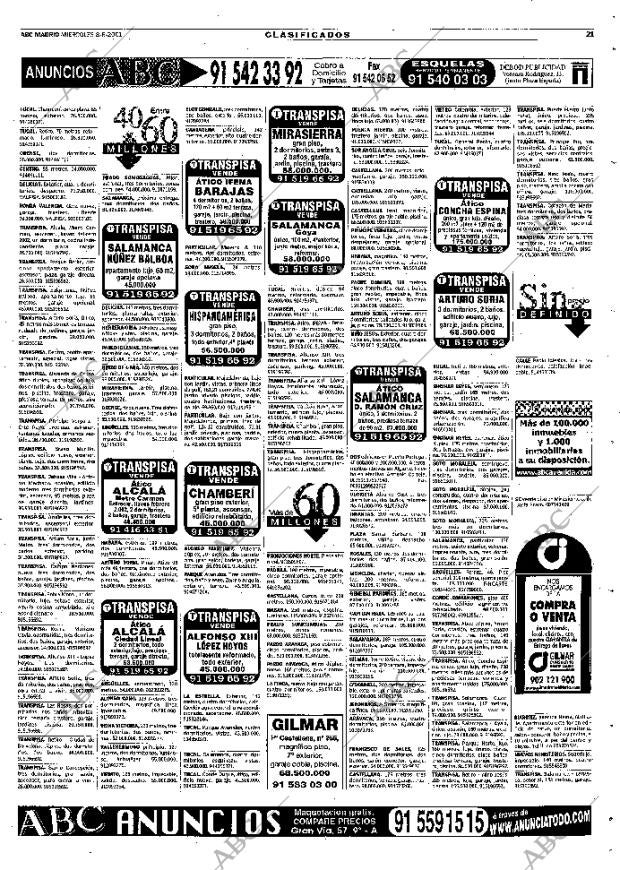 ABC MADRID 08-08-2001 página 105