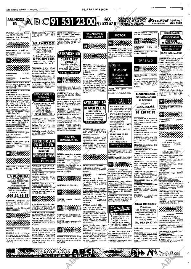 ABC MADRID 08-08-2001 página 107