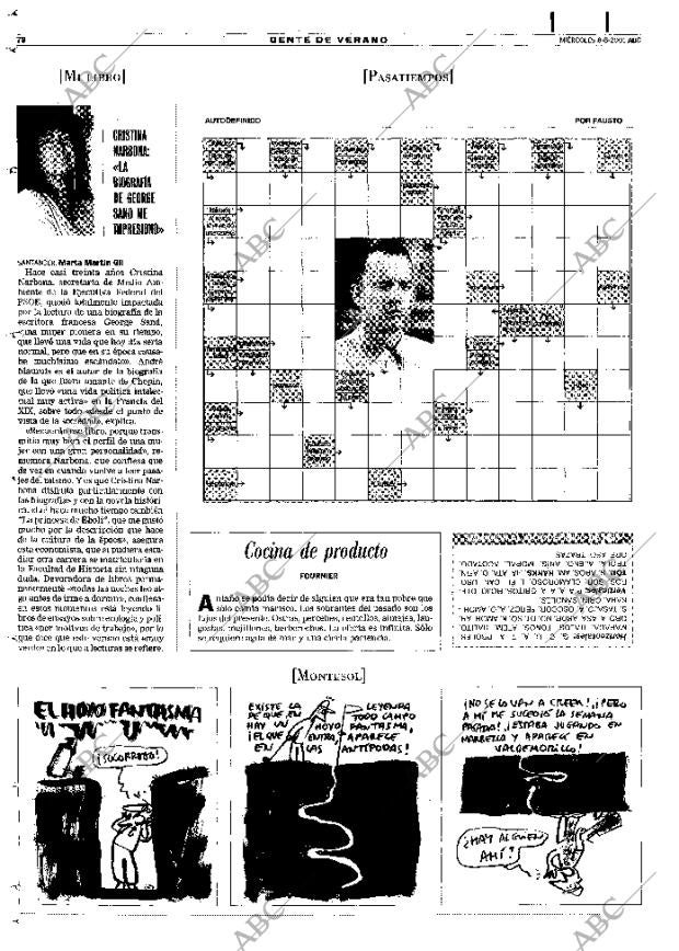 ABC MADRID 08-08-2001 página 78