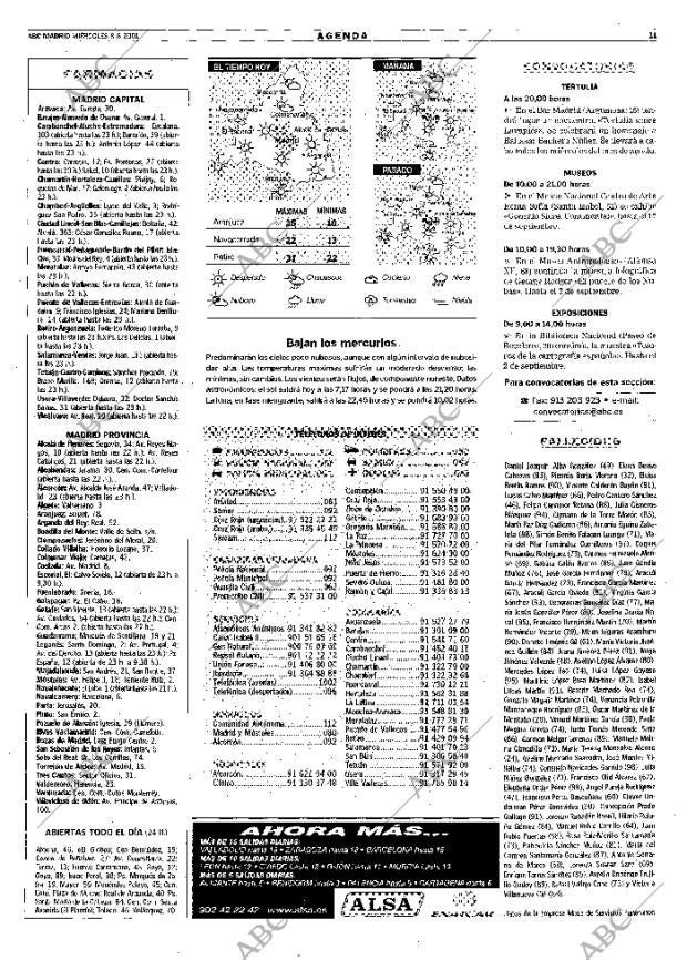 ABC MADRID 08-08-2001 página 95