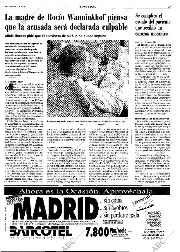 ABC MADRID 14-08-2001 página 33