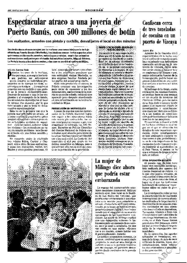 ABC MADRID 14-08-2001 página 35