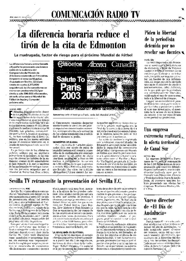 ABC SEVILLA 14-08-2001 página 87