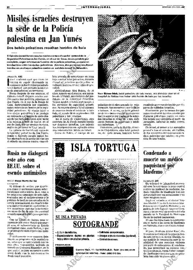 ABC MADRID 19-08-2001 página 28