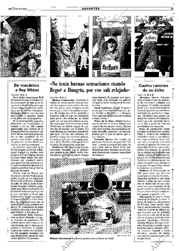 ABC MADRID 20-08-2001 página 53