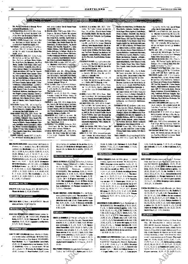 ABC MADRID 21-08-2001 página 100