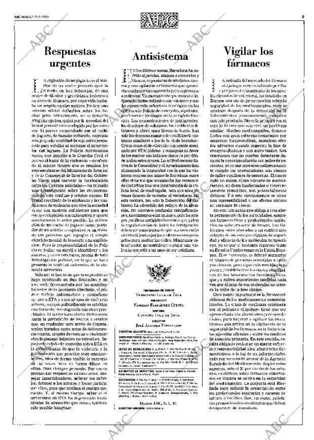 ABC MADRID 21-08-2001 página 9