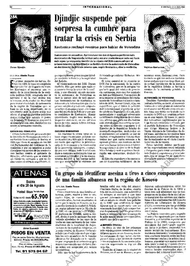 ABC MADRID 22-08-2001 página 32