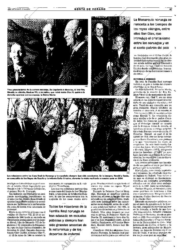 ABC MADRID 22-08-2001 página 67