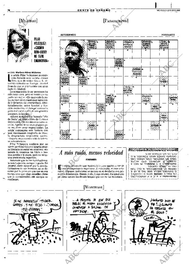 ABC MADRID 22-08-2001 página 78