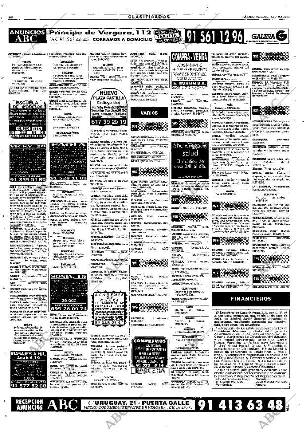 ABC MADRID 25-08-2001 página 108