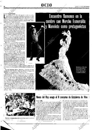 ABC MADRID 25-08-2001 página 110
