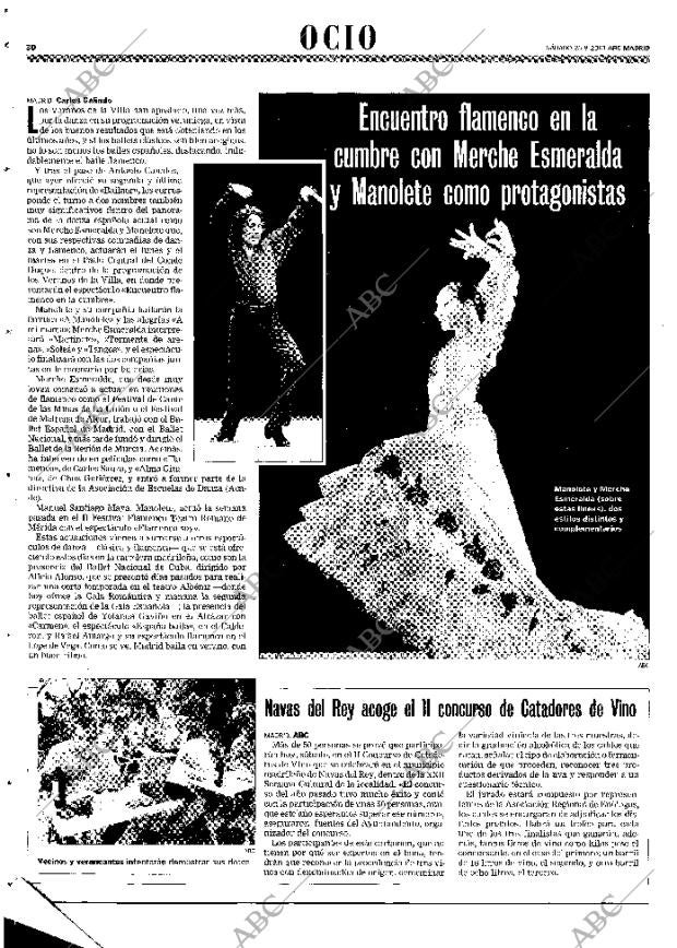 ABC MADRID 25-08-2001 página 110