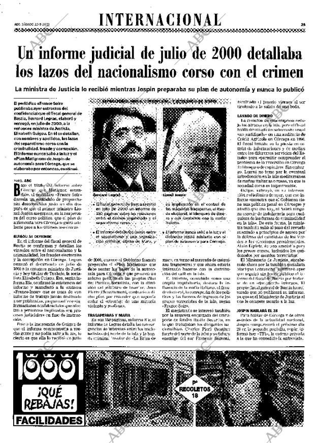 ABC MADRID 25-08-2001 página 25