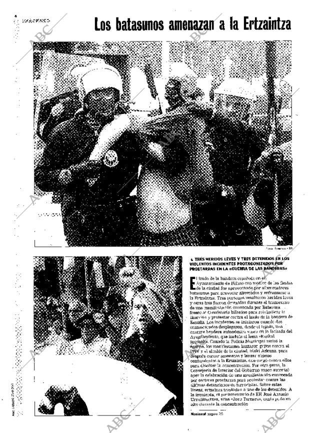 ABC MADRID 25-08-2001 página 4
