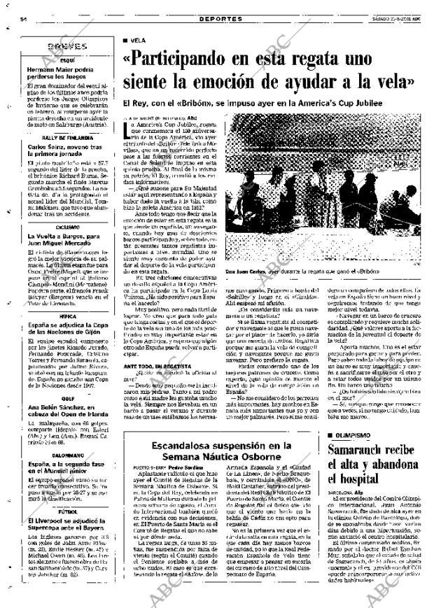 ABC MADRID 25-08-2001 página 54