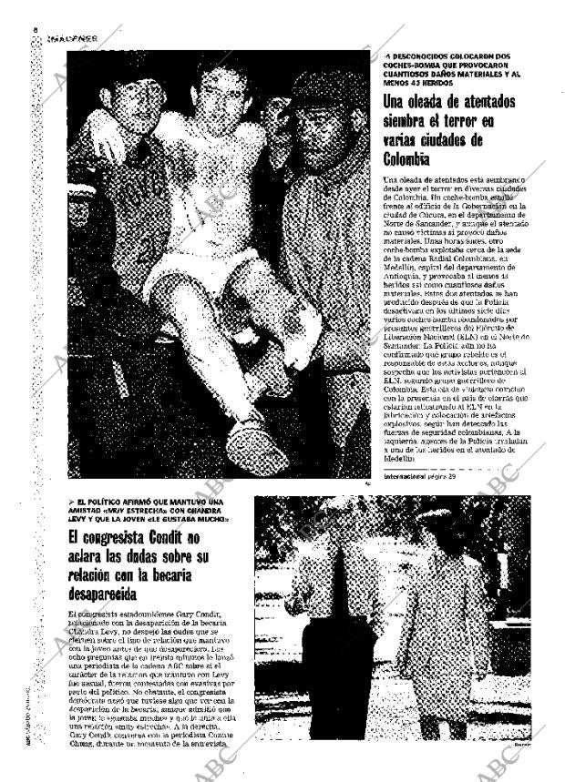 ABC MADRID 25-08-2001 página 6