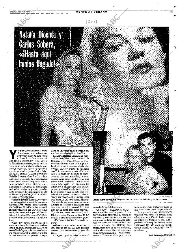 ABC MADRID 25-08-2001 página 69